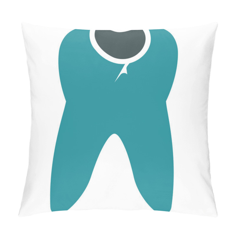 Personality  Tooth Caries Icon Pillow Covers