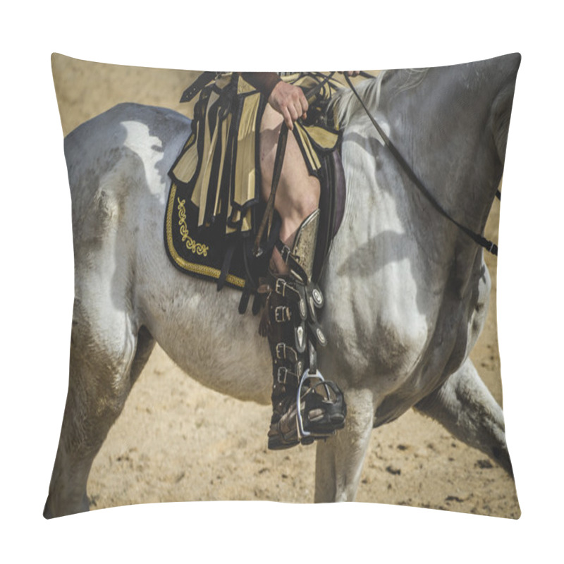 Personality  Chariot Race In A Roman Circus Pillow Covers