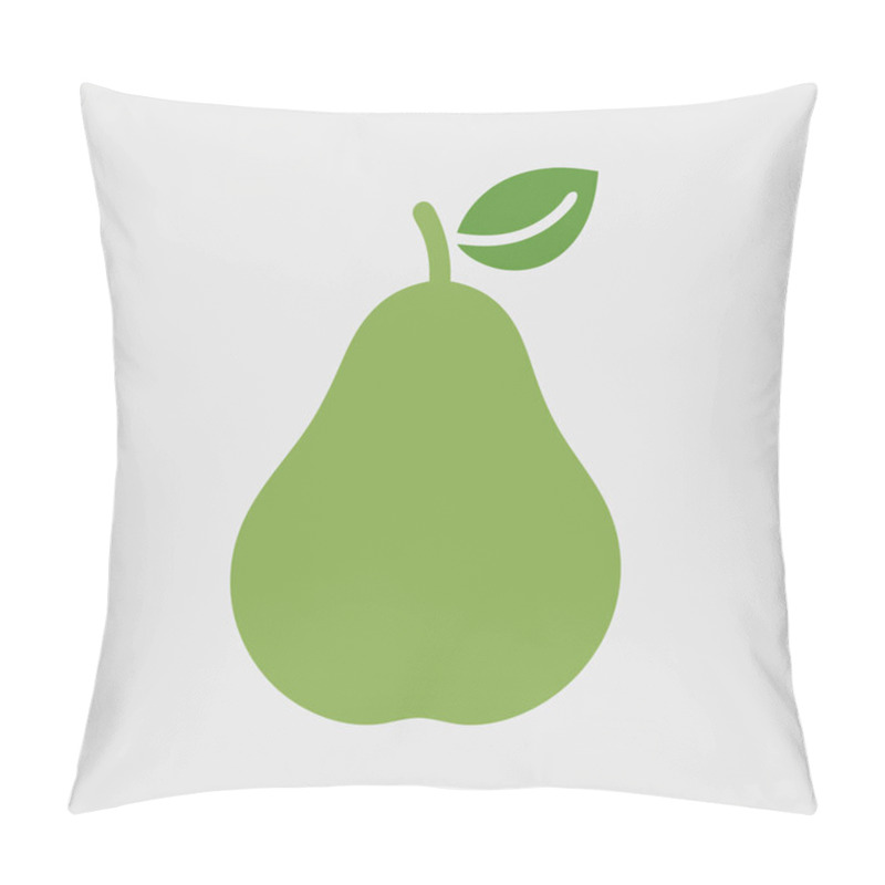 Personality  Monochromatic Pear Illustration - Minimalist Fruit Art, Black And White Pear Design, Botanical Artwork, Simple Fruit Drawing Pillow Covers