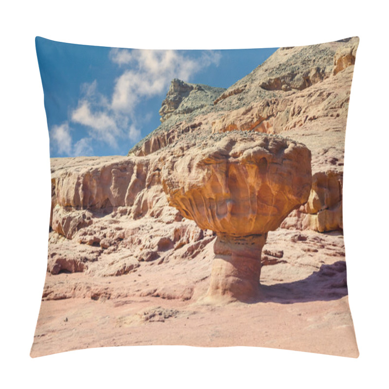 Personality  Geological Formations In Timna Park Pillow Covers