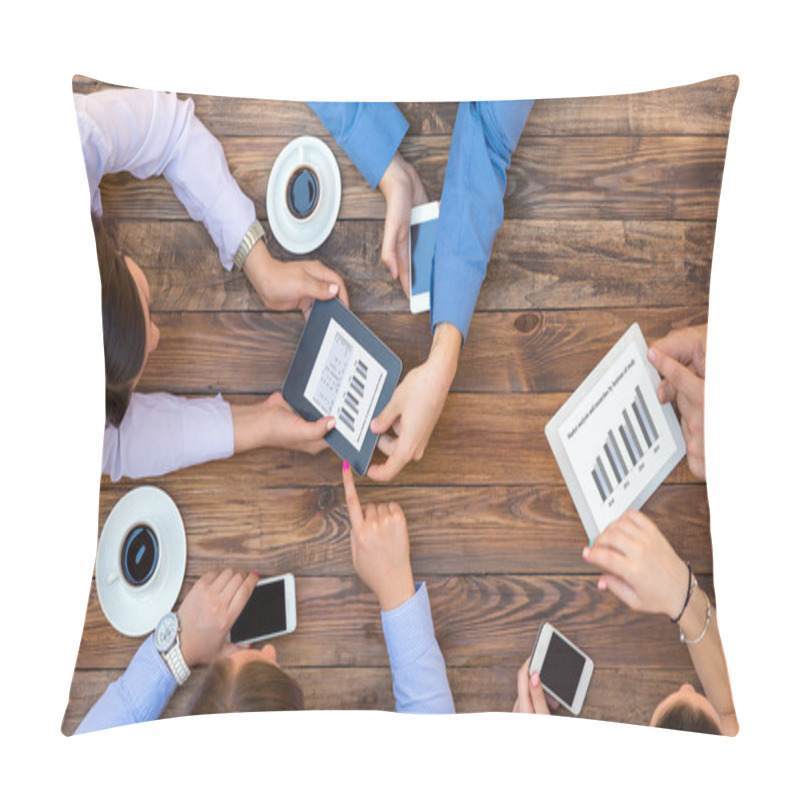 Personality  Business Team Interaction Pillow Covers