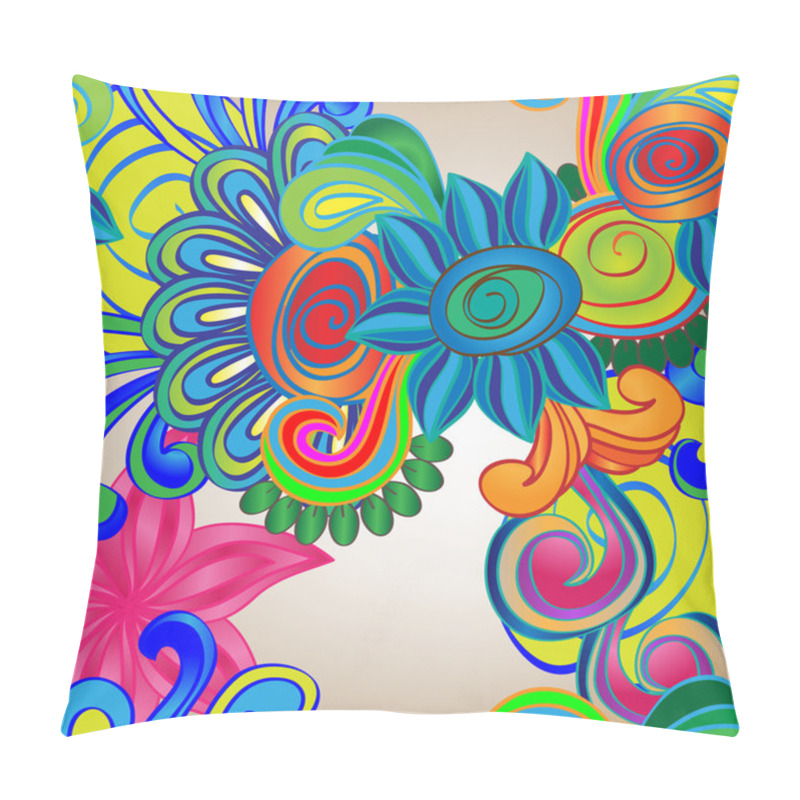 Personality  Abstract Flowers Pillow Covers