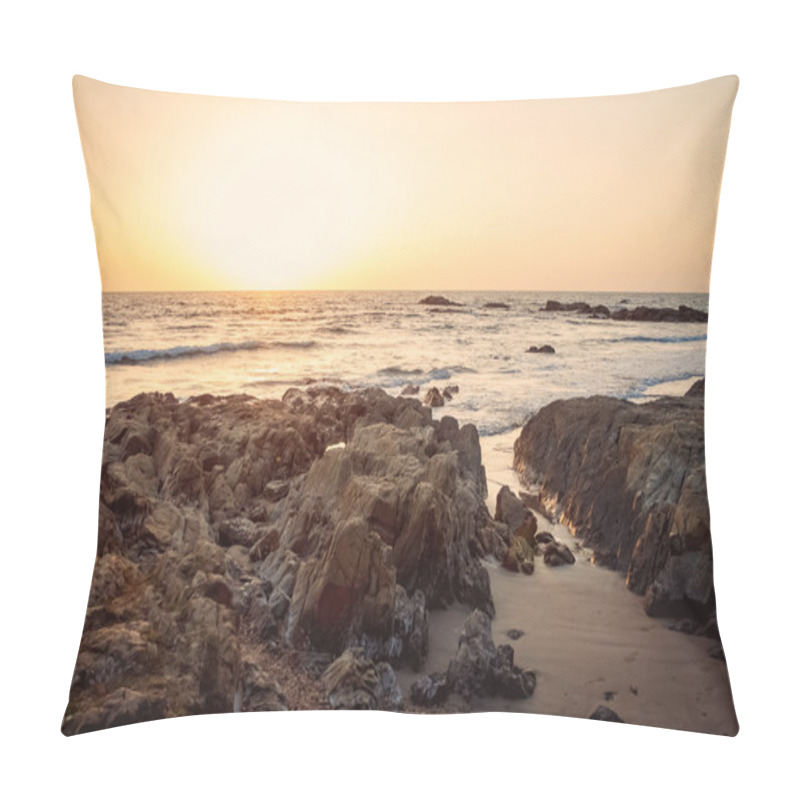 Personality  India Goa Beach Nature Sea Pillow Covers