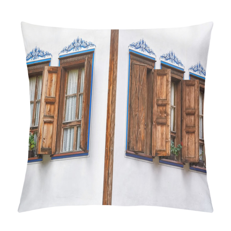 Personality  Windows Of An Old House Pillow Covers