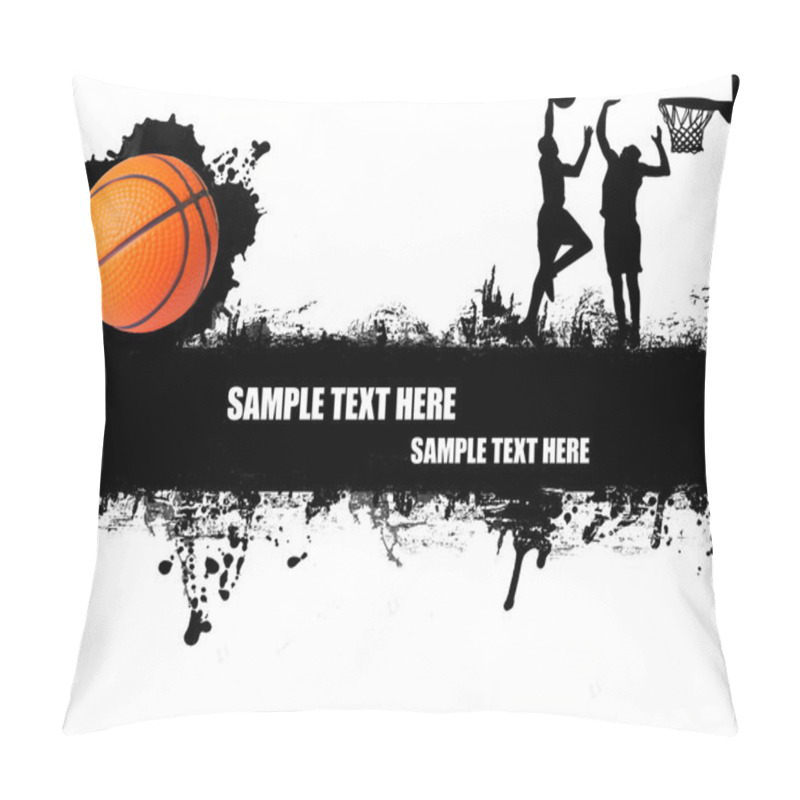 Personality  Basketball Poster Pillow Covers