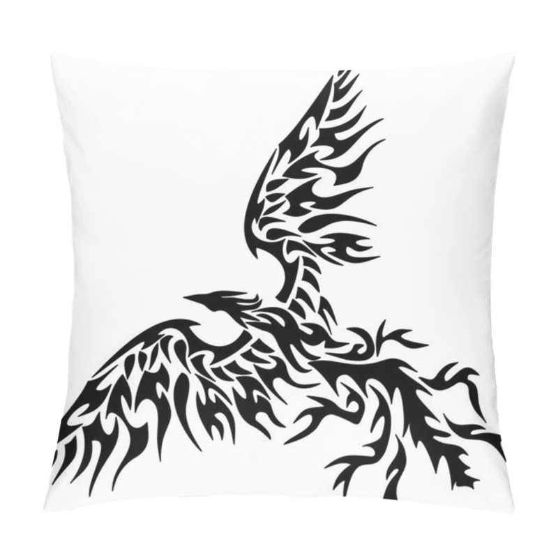 Personality  Tattoo Tribal Phoenix Pillow Covers