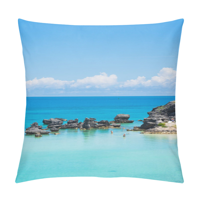 Personality  Tobacco Bay Rocks And Sea Pillow Covers