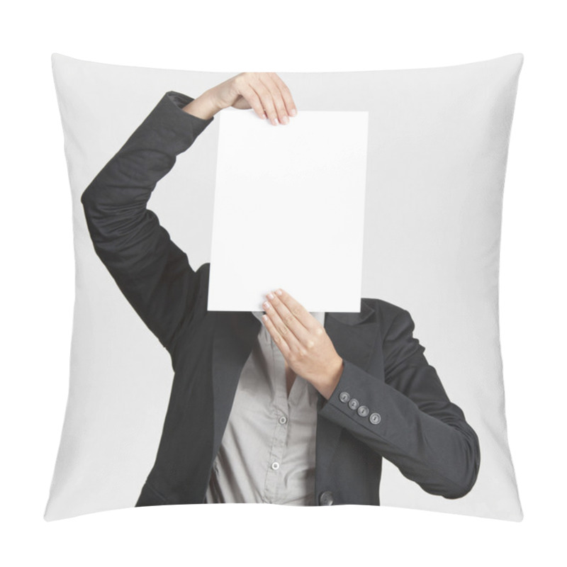 Personality  Paper Face Pillow Covers