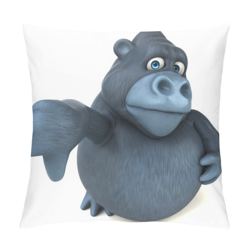 Personality  Funny Cartoon Gorilla  Pillow Covers