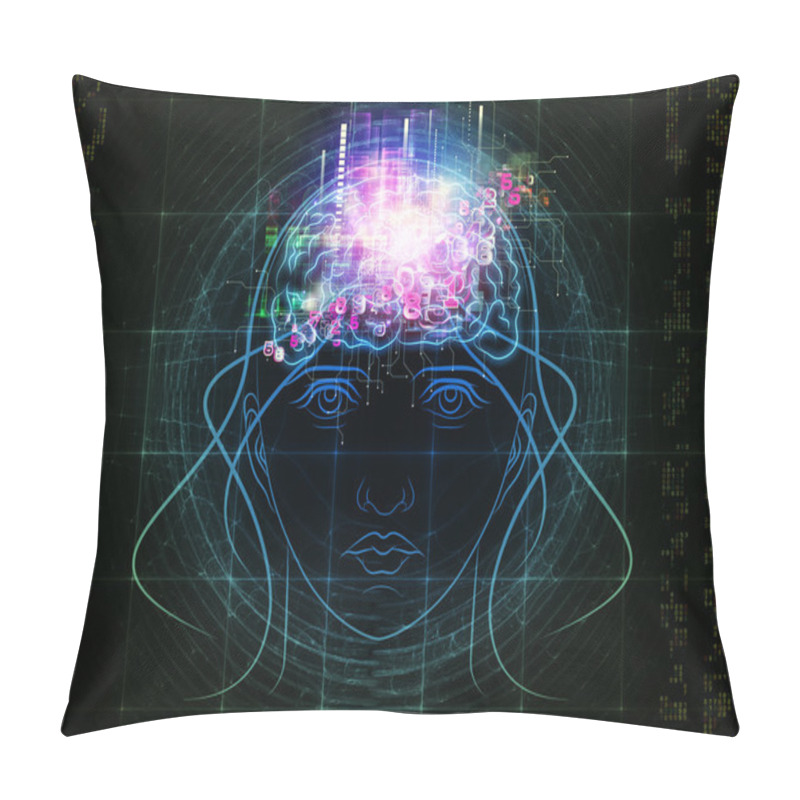 Personality  Brain Power Pillow Covers