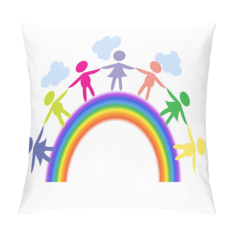 Personality  Rainbow Pillow Covers