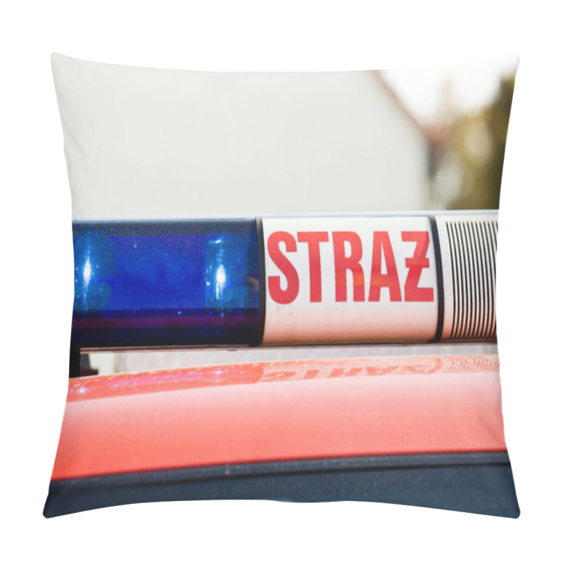 Personality  Fire Brigade Cock Car Pillow Covers