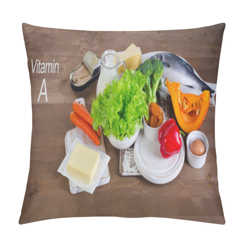 Personality  Food Sources Of Vitamin A. Pillow Covers