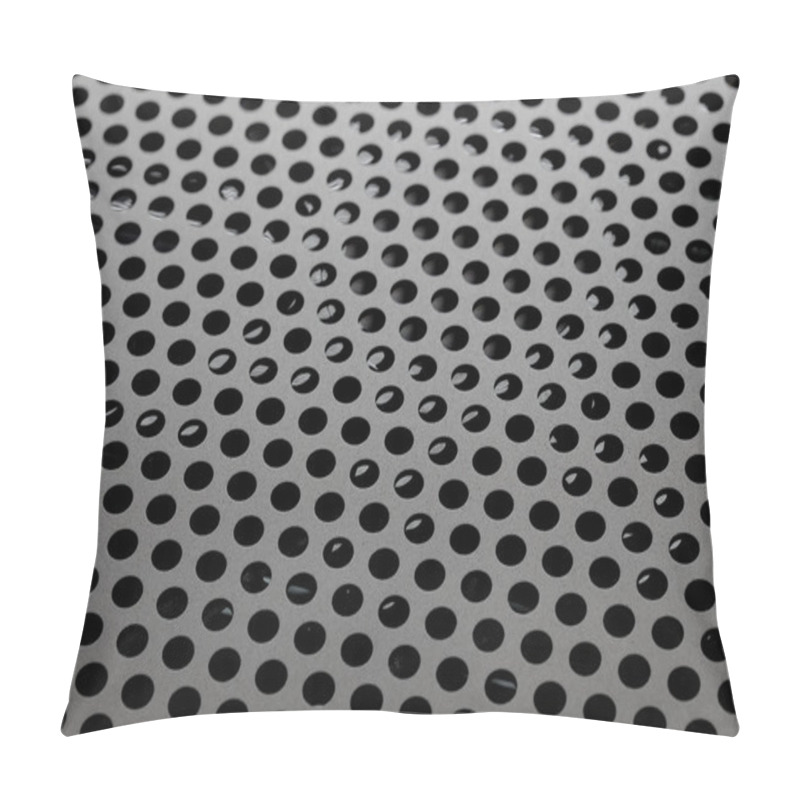 Personality  Hole Punched Metal Pillow Covers