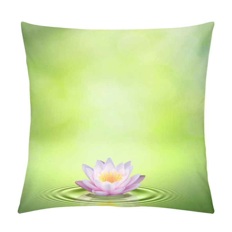 Personality  Water Lily. Abstract Oriental Backgrounds For Your Design Pillow Covers