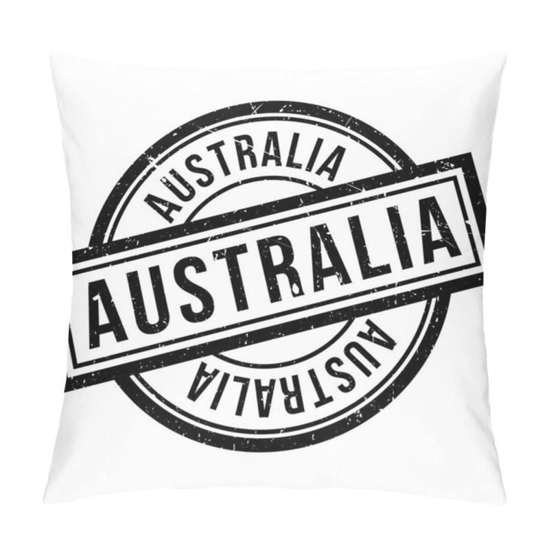 Personality  Australia Rubber Stamp Pillow Covers