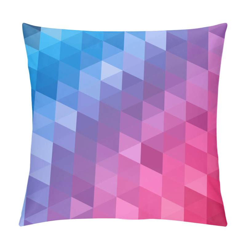 Personality  Triangles Background Pillow Covers