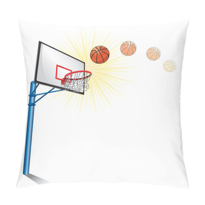 Personality  Basketball Stand Pillow Covers