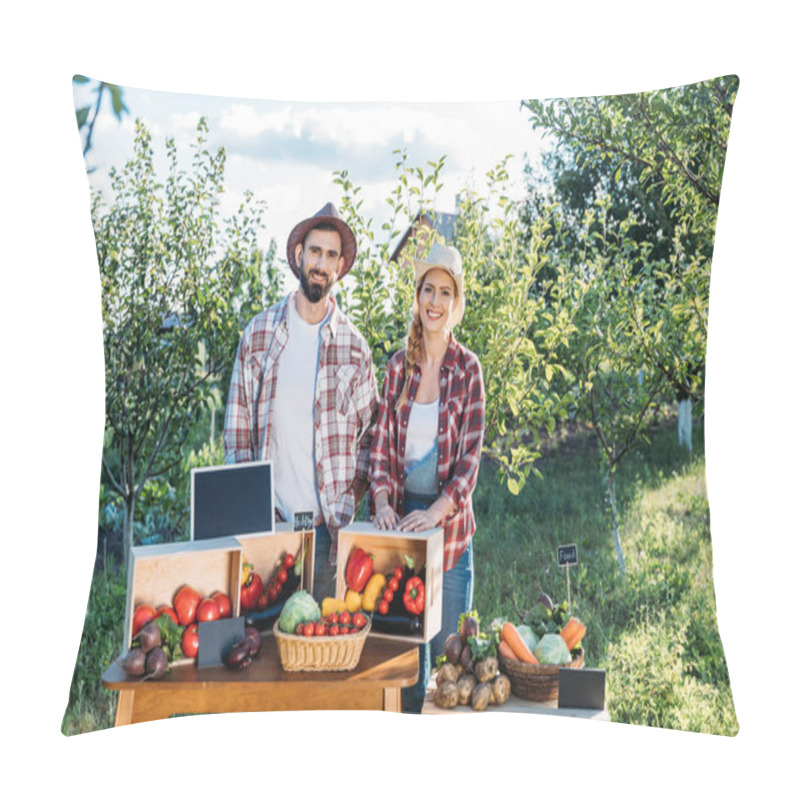 Personality  Farmers Selling Vegetables  Pillow Covers