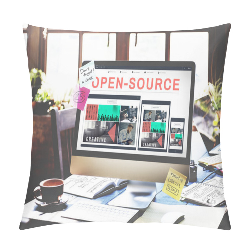 Personality  Open Source Developer Program Concept Pillow Covers