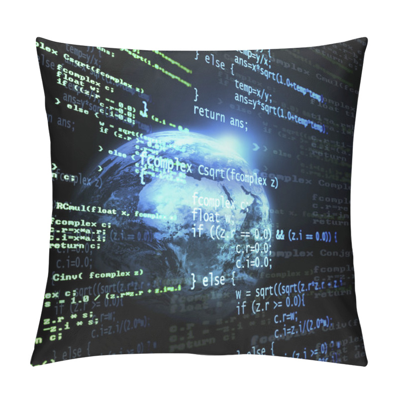 Personality  Global Code Pillow Covers