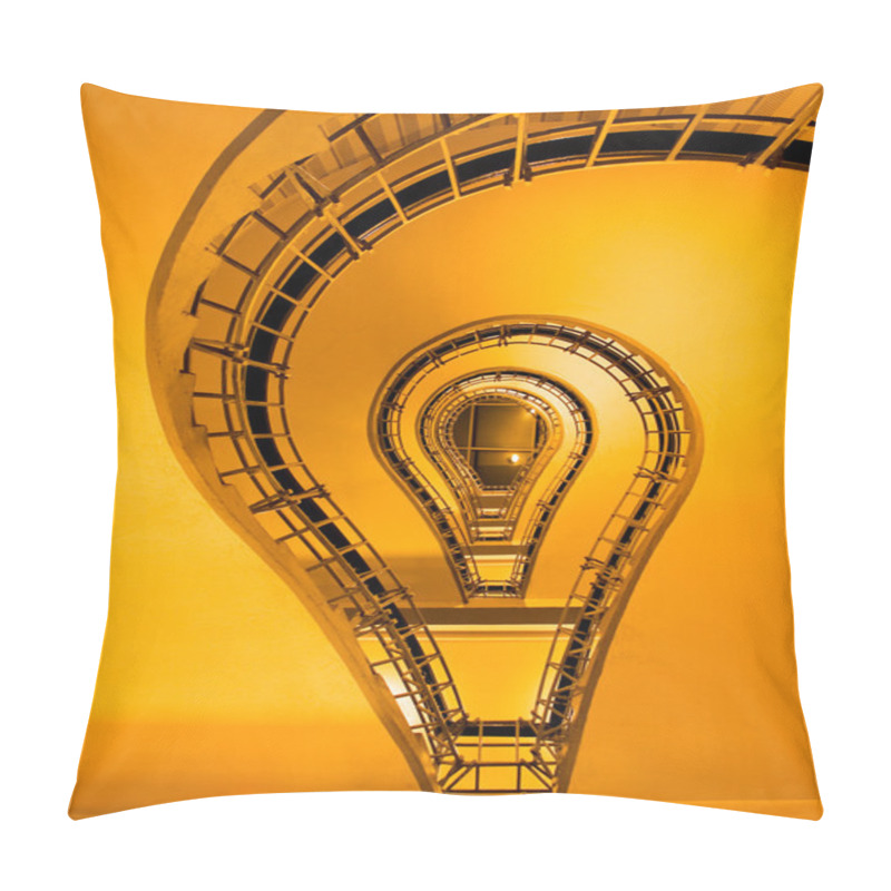 Personality  Cubist Stairs At Prague Pillow Covers