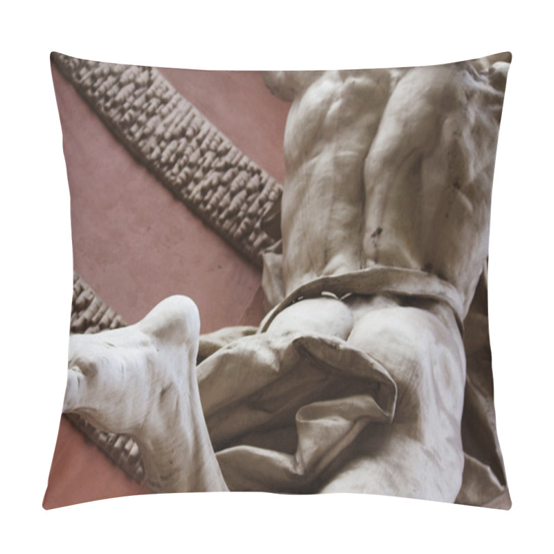 Personality  Fragment Of Statue Achilles Heel Pillow Covers