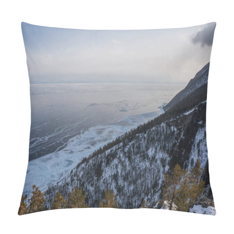 Personality  Winter Mountains Landscape Pillow Covers