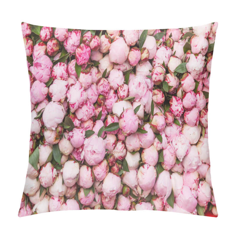 Personality  Sea Of Peony Flowers Pillow Covers