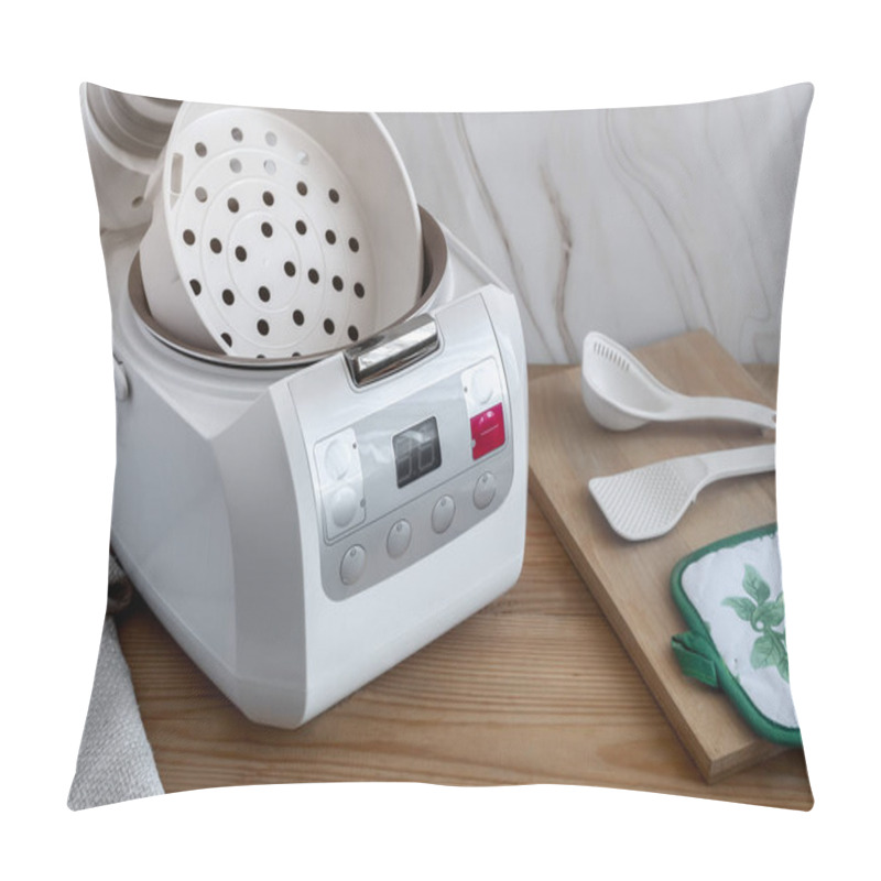 Personality  Modern Electric Multi-cooker And A Set Of Kitchen Accessories Pillow Covers