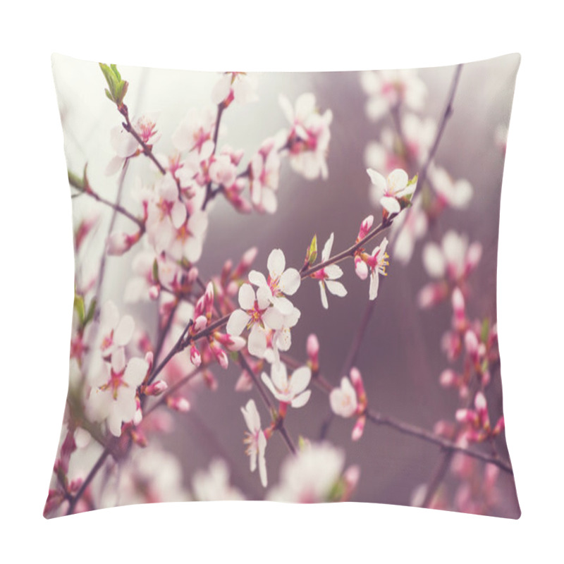 Personality  Blossoming  Cherry Branches Pillow Covers