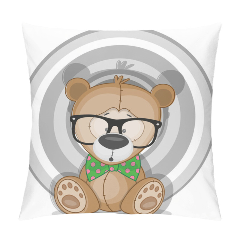 Personality  Hipster Bear Pillow Covers