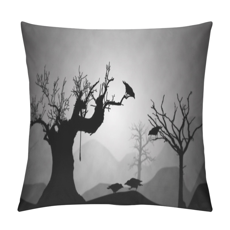 Personality  Gloomy Landscape Dying Earth Pillow Covers