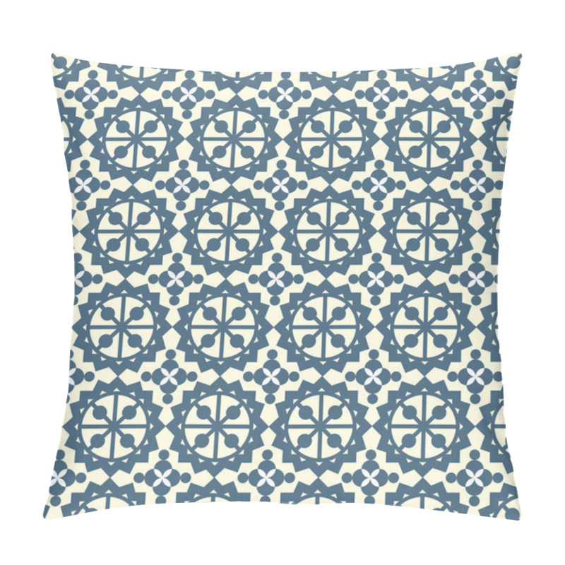 Personality  Seamless Background With Arabic Or Islamic Ornaments Style Patte Pillow Covers