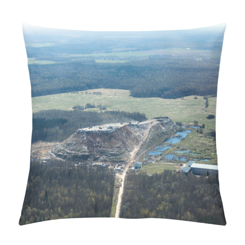 Personality  Garbage Hill Pillow Covers