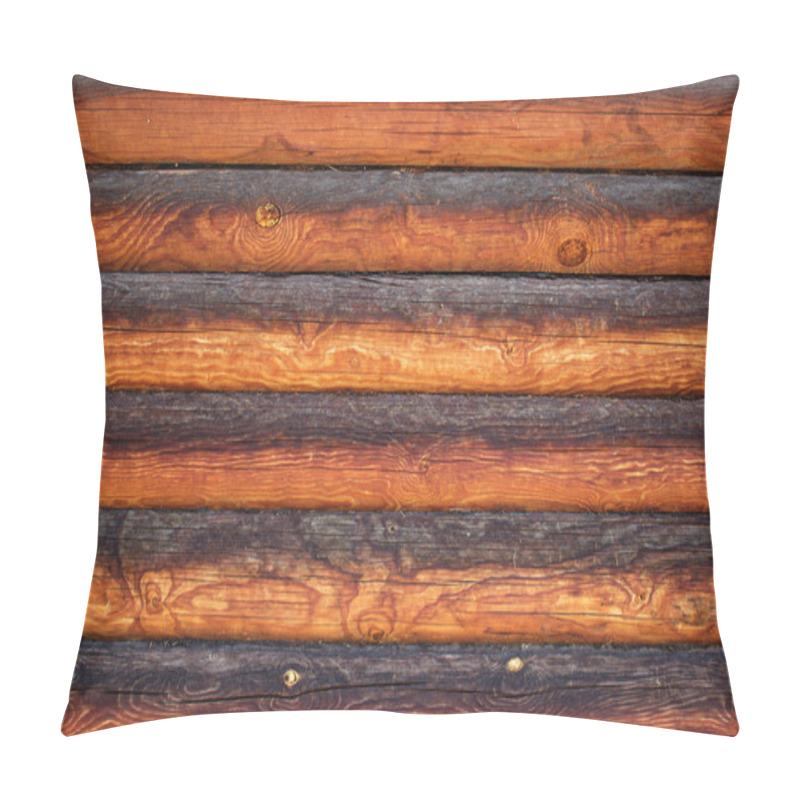 Personality  Wooden Background From Natural Fiber Structure Pillow Covers