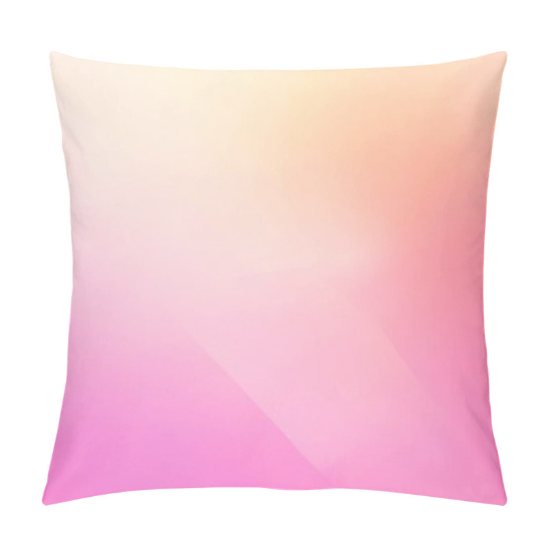 Personality  Soft Pink And Peach Gradient Minimalist Background Pillow Covers