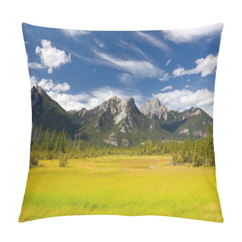 Personality  Beautiful Canadian Landscape, Jasper National Park, Alberta, Canada Pillow Covers