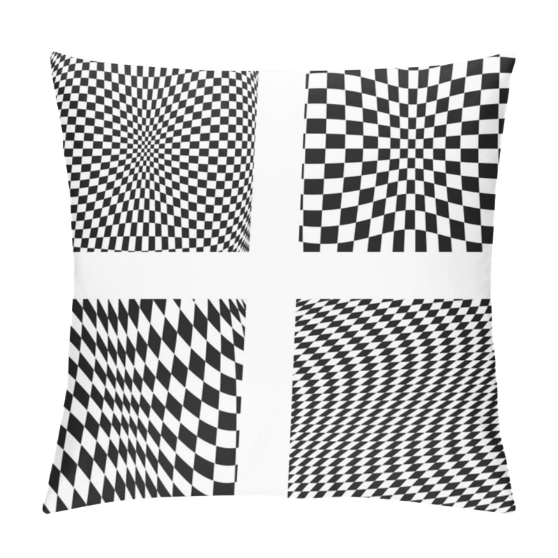 Personality  Set Volumetric Illusions Pillow Covers