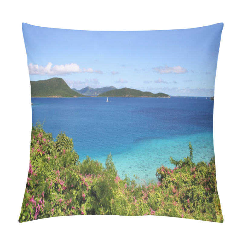 Personality  Blue Ocean Off St John Pillow Covers