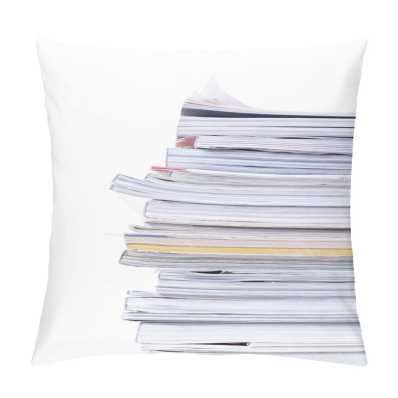 Personality  Stack Of Magazines Pillow Covers