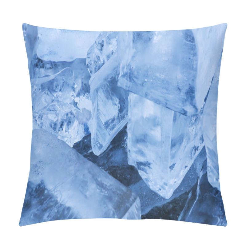 Personality  Ice Transparent Blocks Pillow Covers