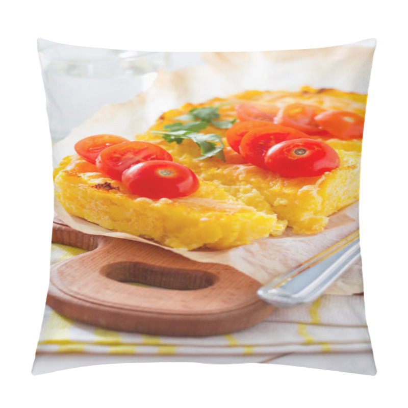 Personality  Polenta - Traditional Corn Dish Pillow Covers