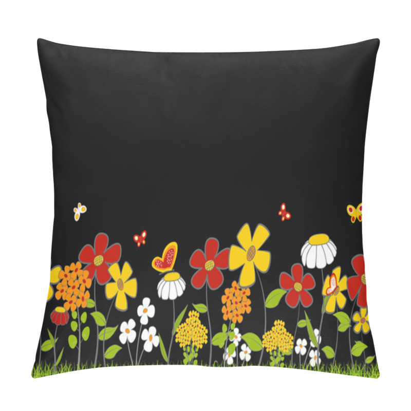 Personality  Flower Meadow Pillow Covers