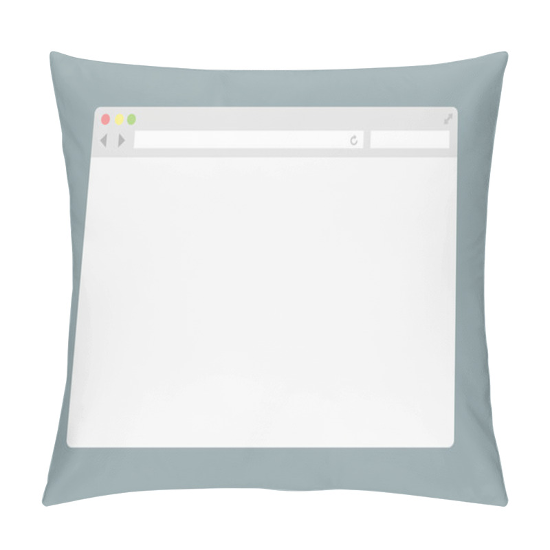 Personality  Browser Window Pillow Covers