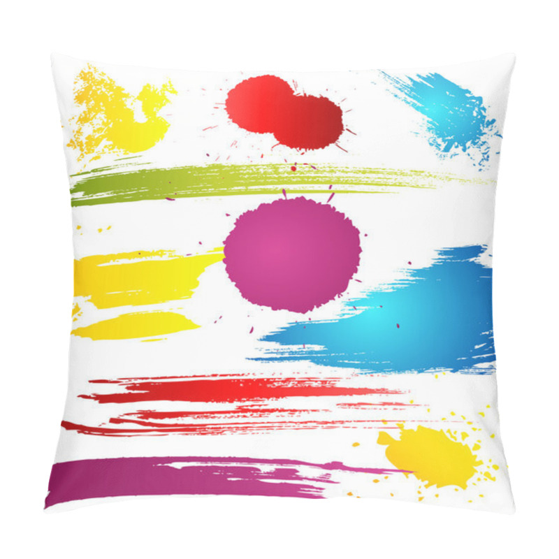 Personality  Grungy Design Elements Pillow Covers