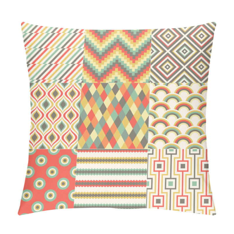 Personality  Repeated Abstract Geometric Pattern Design Pillow Covers