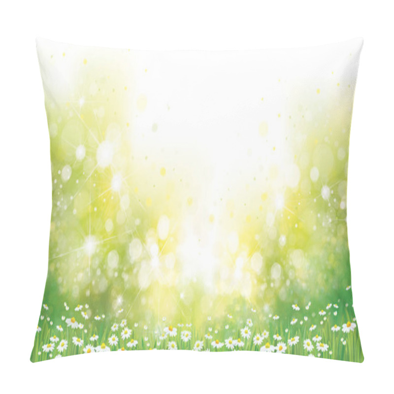 Personality  Blossoming Flowers Field Pillow Covers