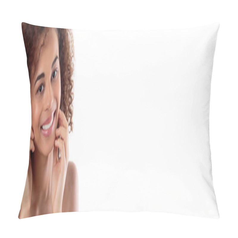 Personality  Enjoying Her Youth And Vitality Pillow Covers