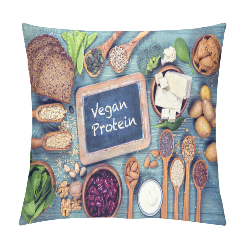 Personality  Vegan Protein Sources Pillow Covers